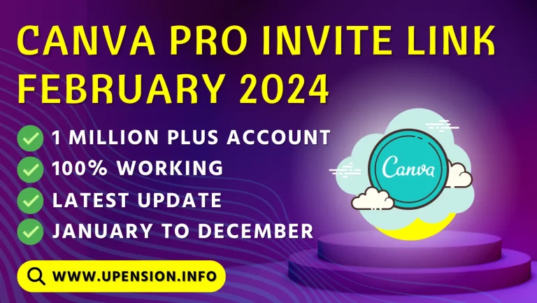 Canva pro invite link 2024 February (100% Working) Free Access